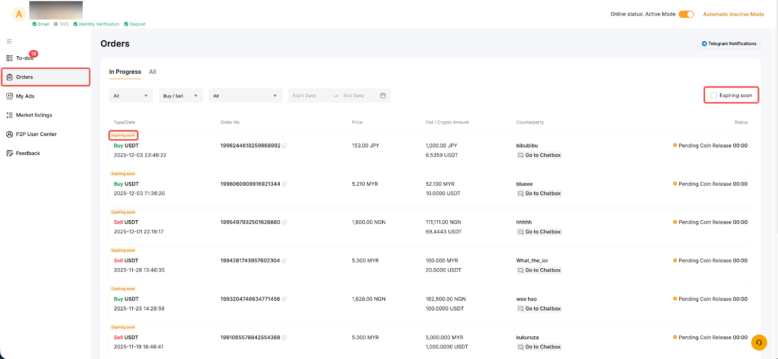 How To Get Started With The P2P Merchant Dashboard Help Center How To Get Started With The P2P Merchant Dashboard Help Center